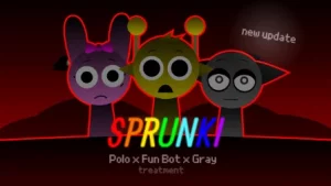 Sprunki Polo X Fun Bot X Gray Treatment (Sprunki Mashup 3)
